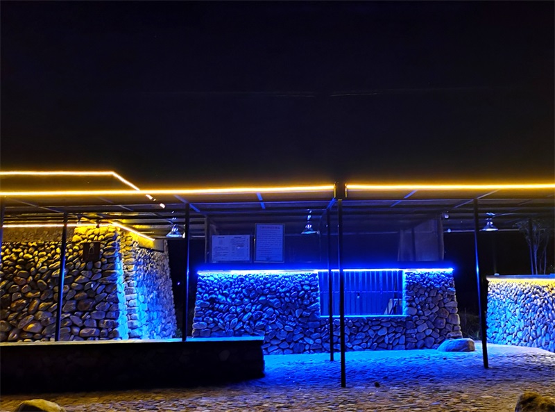 微光太能陽景觀燈夜景