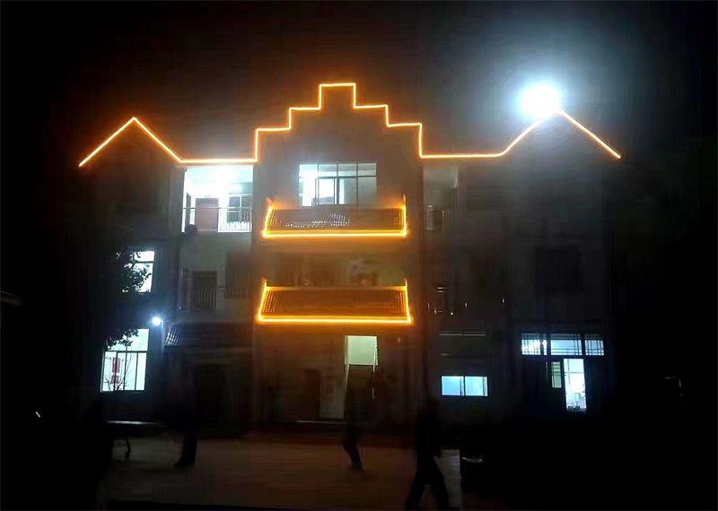 2022太陽能無電亮化夜景系列別墅景觀燈帶